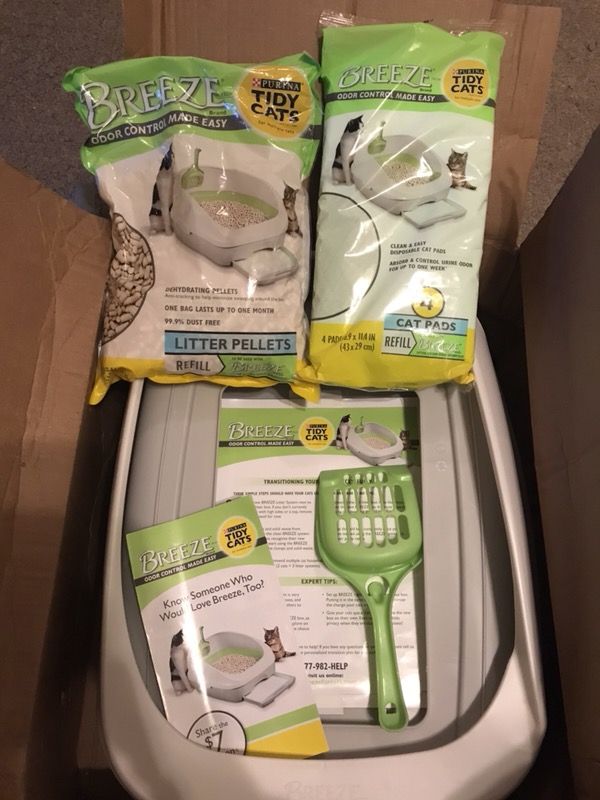 TIDYCATS Breeze litterbox