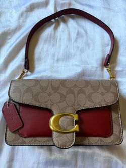 Coach Tabby Shoulder Bag Signature Canvas