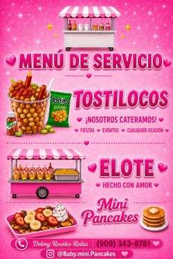 Snack cart catering 🔥
