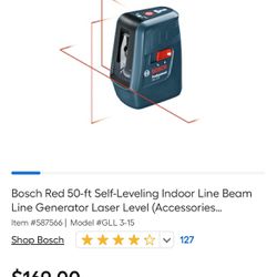 Bosch Line Laser 