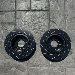 EBC USR Slotted Disc Brake Rotors 