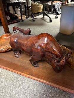 Wooden animal figures