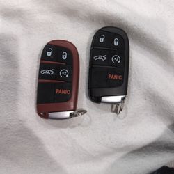 Dodge/Chrysler Key Fobs From Challenger