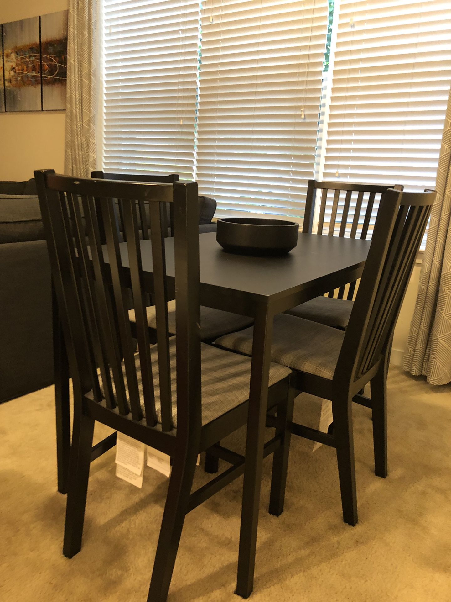 IKEA kitchen table with center piece included