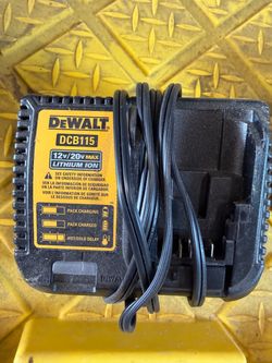 Dewalt chargers.