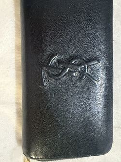 YSL Black Wallet Authentic