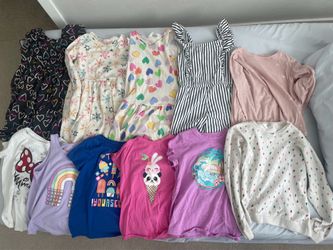 Girls Shirts/Dresses Size 6-8 - Lot of 11 Pieces