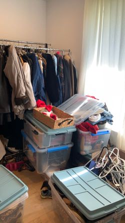 Boxes Of Woman Clothing For Sale 