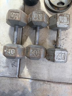 40lb Dumbells