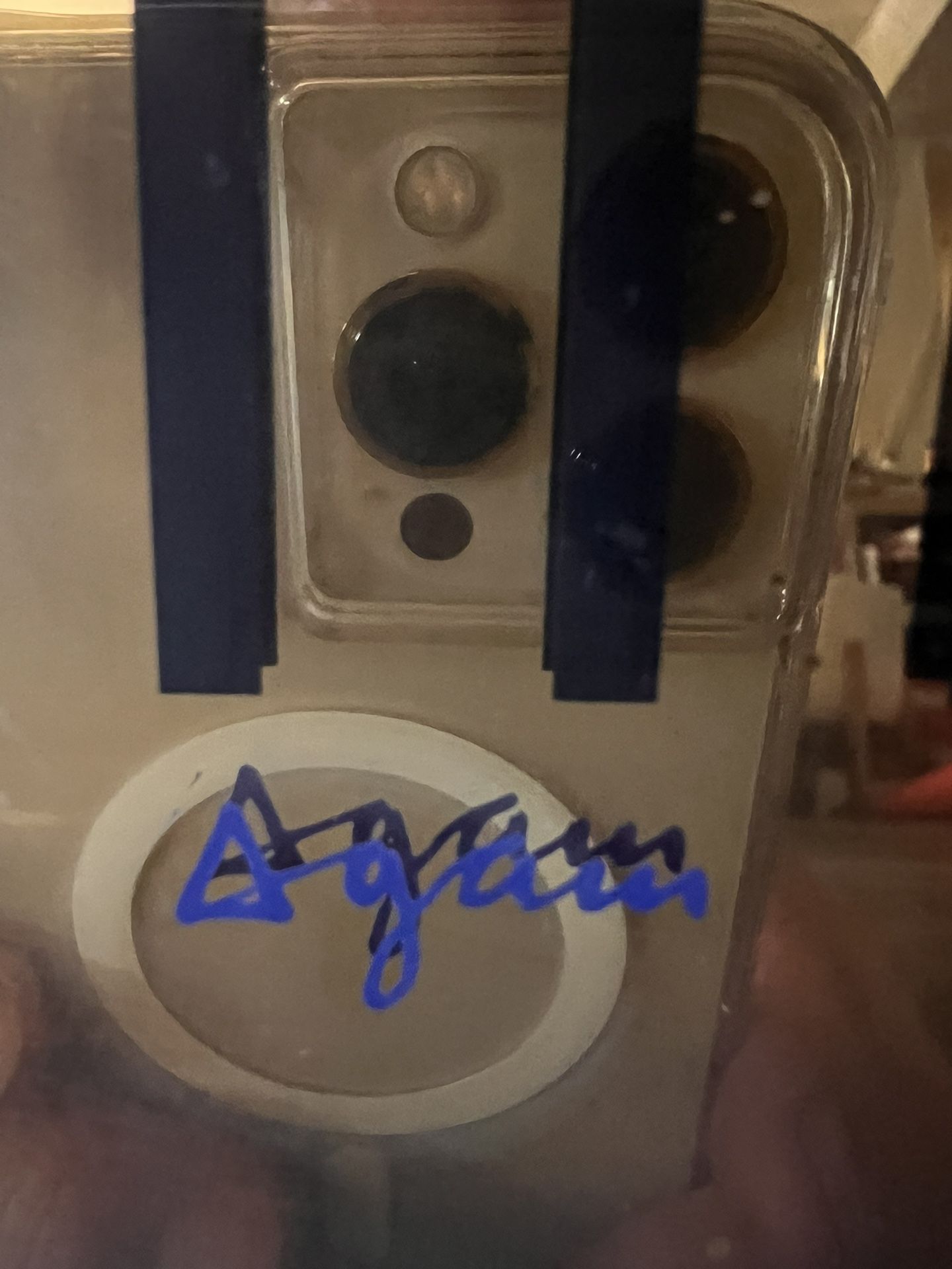 Agam cosmic relationship on gold mirror