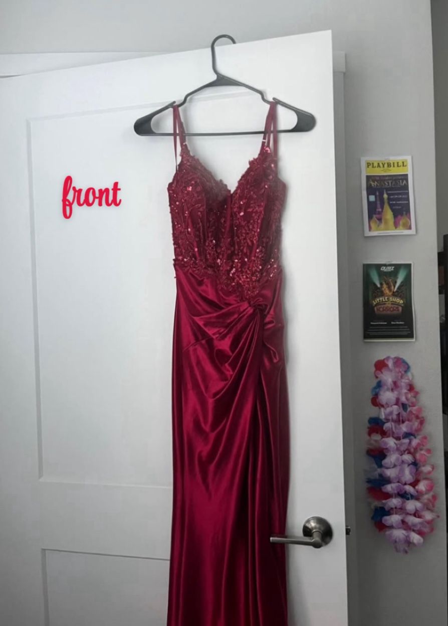 Red Ladivine Prom Dress XXS