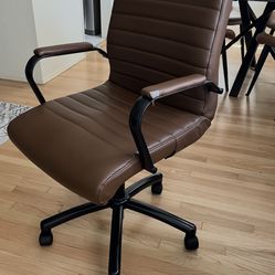 Leather Desk Chair