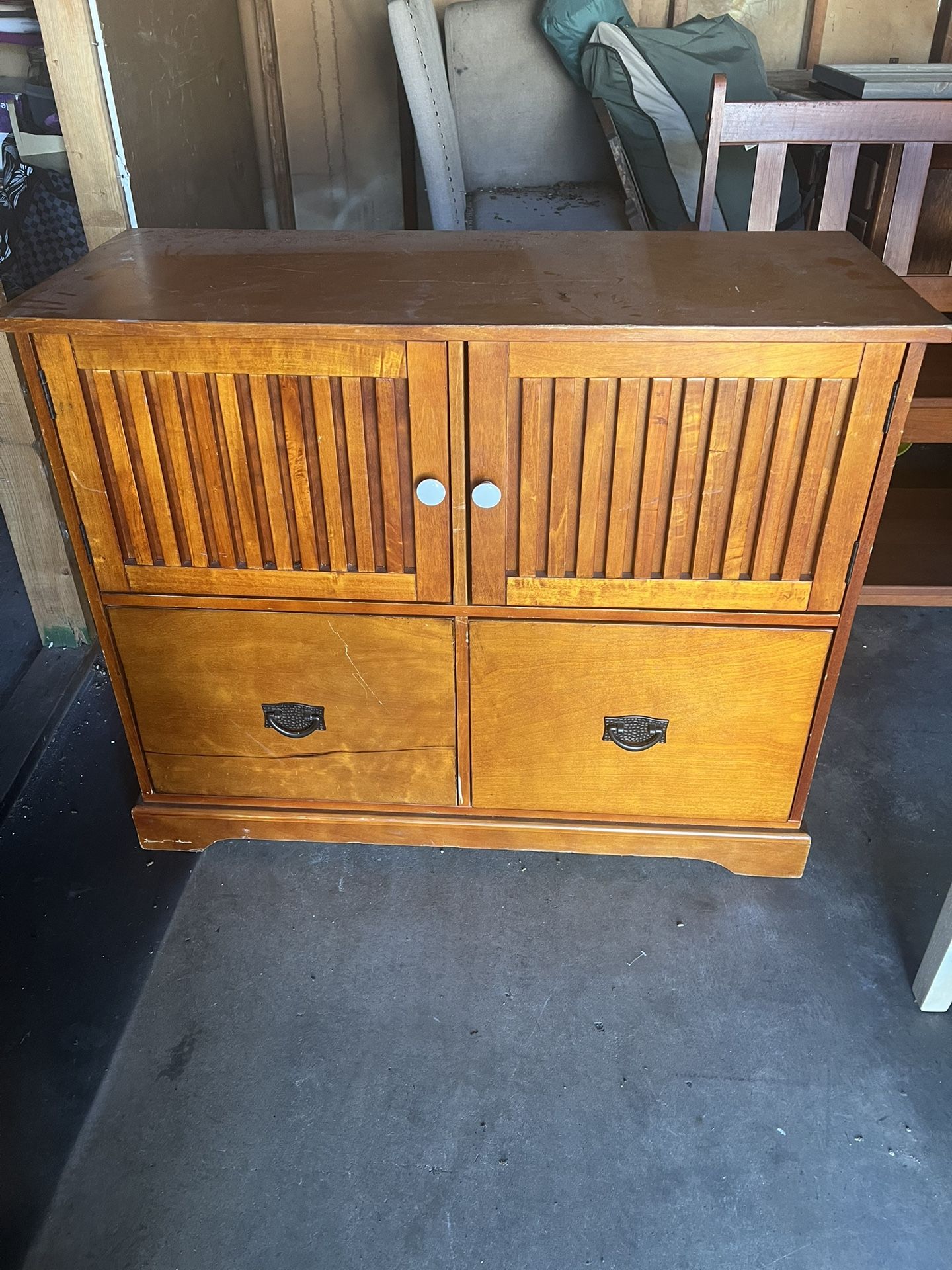 Wood Cabinet/ Console