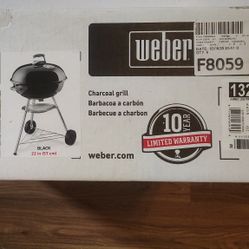 New Weber Charcoal Grill 