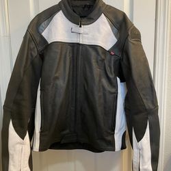 NORU MARUCHI PERFORATED LEATHER JACKET