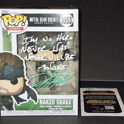 🔥 David Hayter Autographed Funko JSA COA 🔥