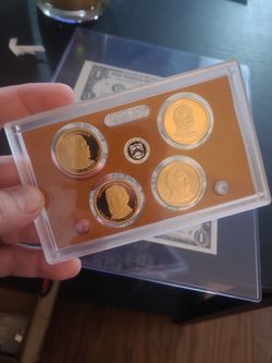 US Mint 2012 Presidential Dollar Coin Proof Set 4 Coins