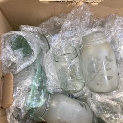 Assorted Mason Jars