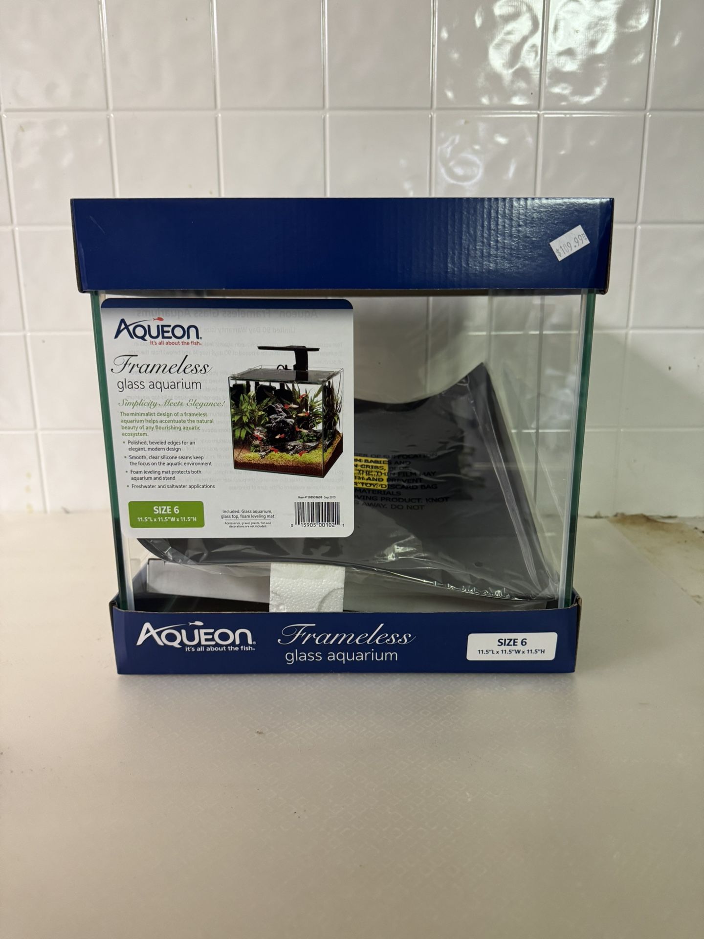 Aqueon Frameless Glass Aquarium