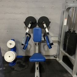 Shoulder Press, Tricep Extension, And Lateral Raise Machines