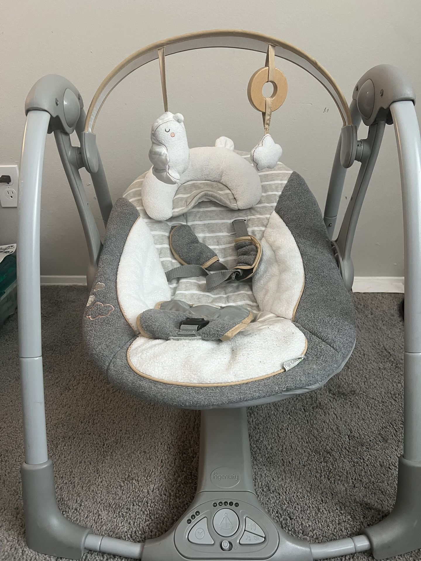 Foldable Baby Swing.