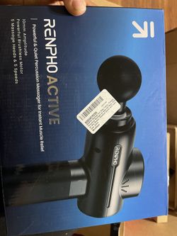 pistola masajeadora renpho