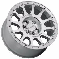 4-Method Race MR709HD 17x8.5 6x135 6X139.9b ET0 Beadgrip Machined Clear Coat W Red Ring Wheels
 (We Finance)
