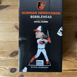 Gunnar Henderson Orioles Bobblehead