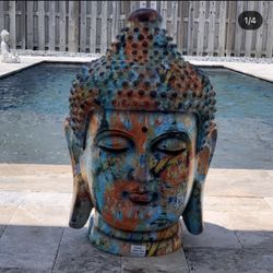 Large buddha head 24 Inches New In Box 