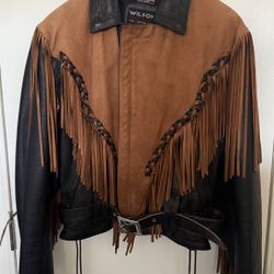 Leather Indian Motorcycle Jacket. Men’s XL