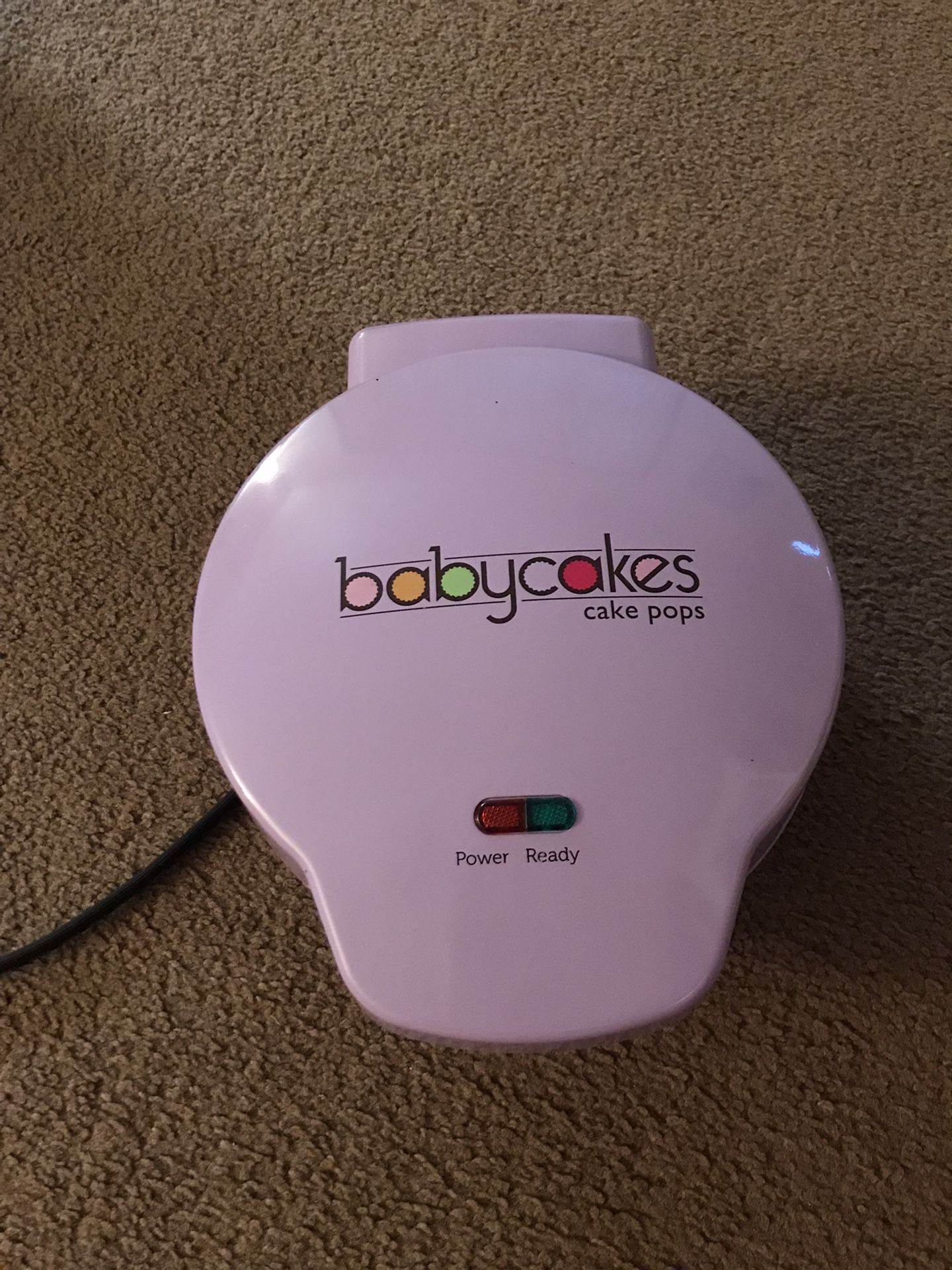Babycakes cake pop maker