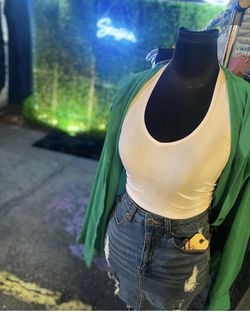 Jean Skirt 