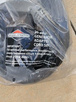 Generator Cable Briggs and Stratton