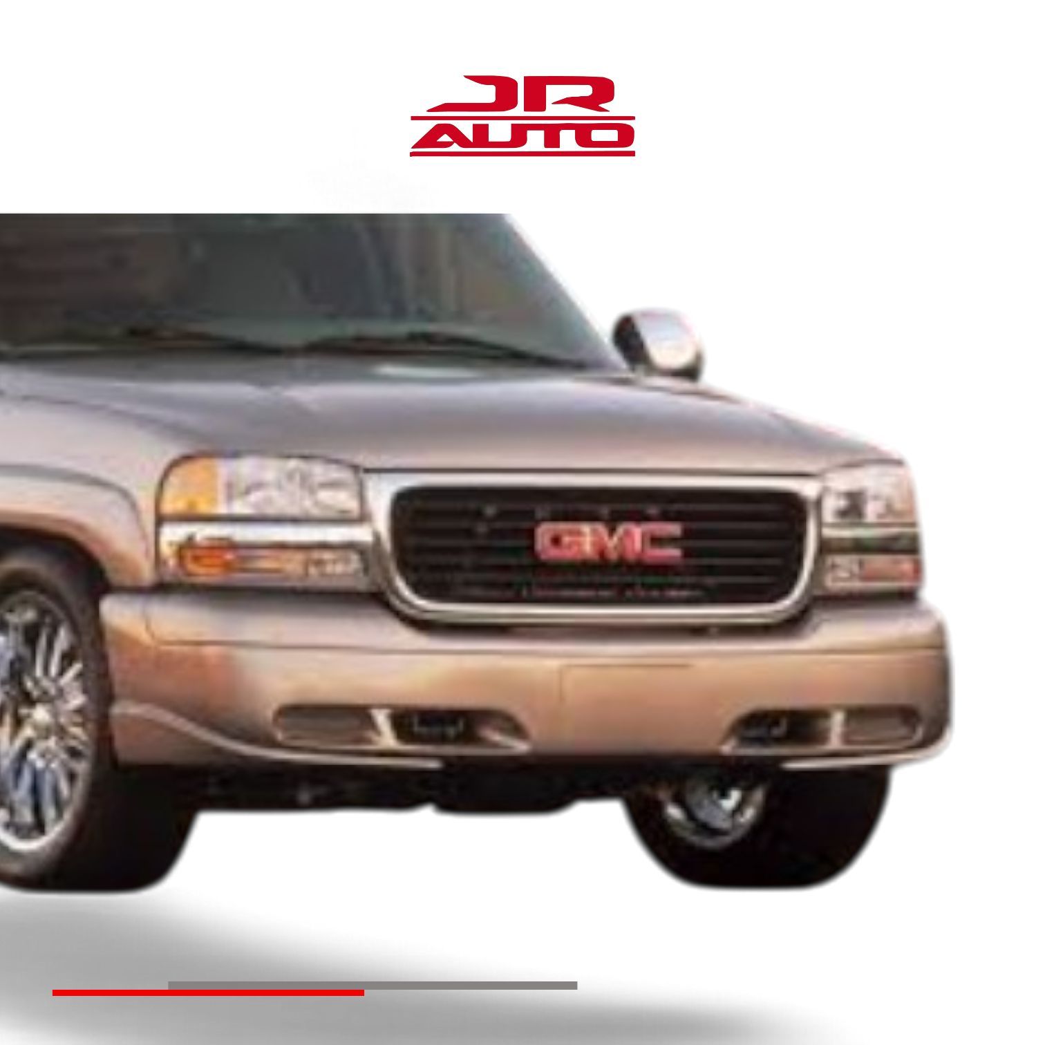 99-02 GMC Sierra 1500/ 00-06 Yukon Chrome Front Bumper Steel