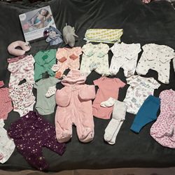 baby girl bundle clothes size new born