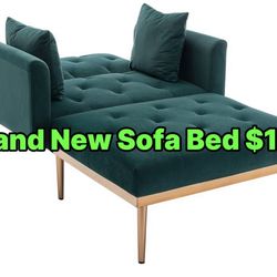 Sofa Bed Brand New In Box Green Color $135 Multiple Available 