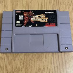 Super Nintendo Metal Warriors 