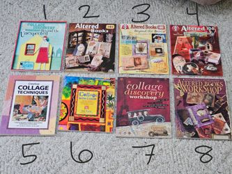 Collage and paper project books