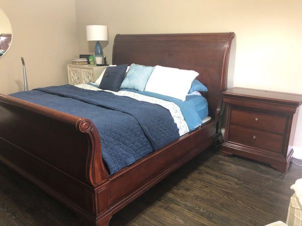 Sleigh King size Bed Frame from Pennsylvania house Classic collection ...