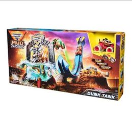 Monster jam mud blaster dunk tank set new sealed firm price