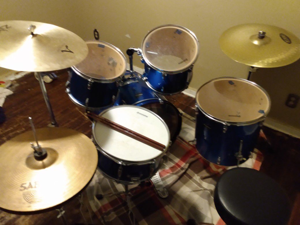 Ludwig 5pice combo cobcalt blue