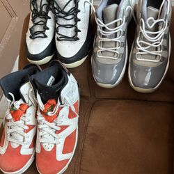 3 Pairs Jordans Size 7Y 