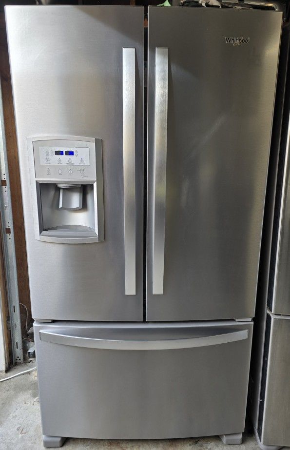 Refrigerator- Whirlpool Stainless Steel