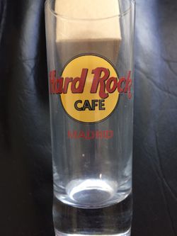 Hard Rock Cafe Madrid shot glass
