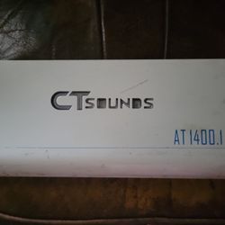 CT Sounds AT 1400.1d Amplifier