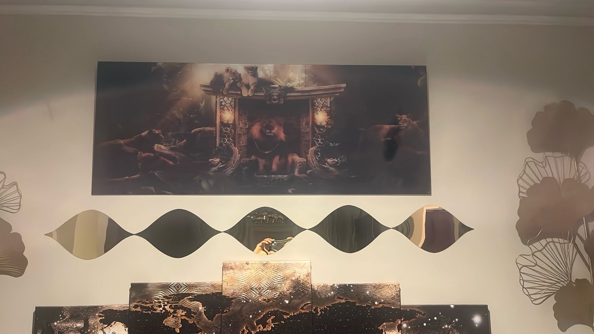 Beautiful Tempered Glass Wall Art