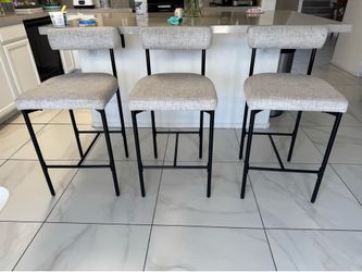 FOUR HIGHTOP CHAIRS