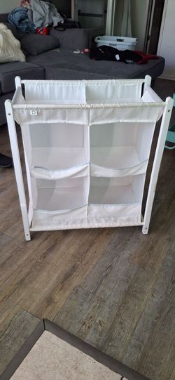 Munchkin Double Laundry Hamper with Shelves