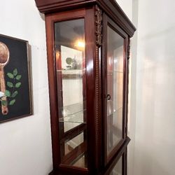 Curio Half Hexagon Corner Unit