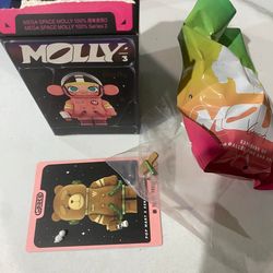 Space Molly 100% Series 3 Confirmed "Tenderheart Bear" Sealed Bag